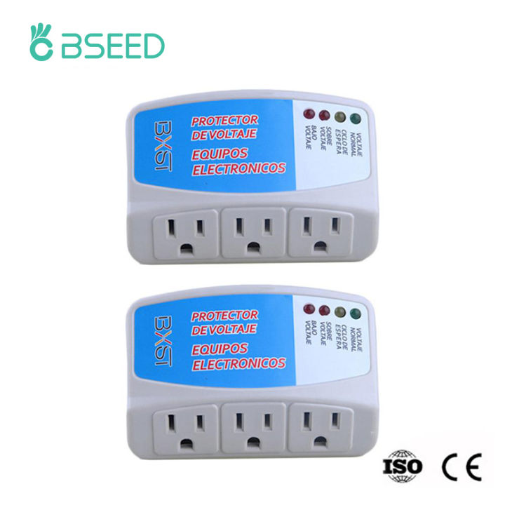 BSEED PC Series Power Protector US Standard Socket White Home Appliance  Surge Protector Voltage 50 Hz-60 Hz Wall Socket