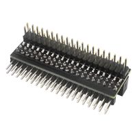 40-Pin GPIO 1ถึง2บอร์ดขยาย2x20-pin Strip Dual Vertiical แนวนอนชาย Pin Headers สำหรับ Raspberry Pi 4B/3B +/2B