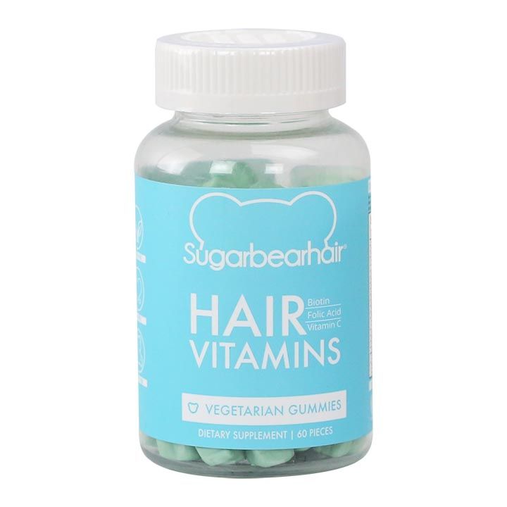 Kẹo dẻo hỗ trợ mọc tóc Sugar Bear Hair Vitamins hộp 60 viên 