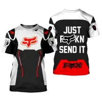 (in stock) HONDA 2022 3D Motorcycle Style Off road Motorcycle Sweat-absorbing Short Sleeve T-shirt Honda Motorcycle Racing Point T-shirt (free nick name and logo)