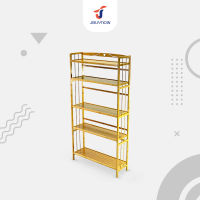 Bamboo Shelf ชั้นไม้ไผ่ ชั้นหนังสือ ชั้นวางของ ชั้นอเนกประสงค์ 5 ชั้น 80x25x157 cm ST06074