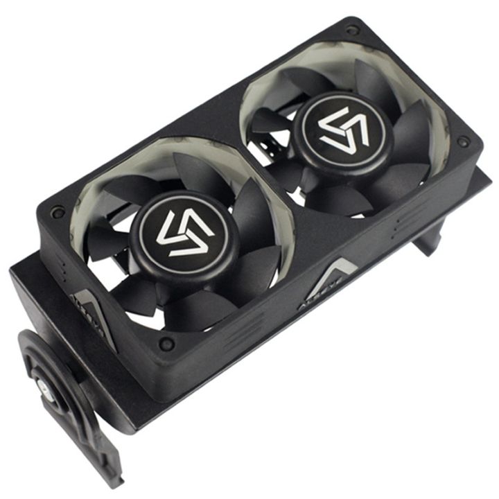 ALSEYE RAM Cooler Cooling Fan Ram Memory Cooler with Dual 60mm Fan PWM ...