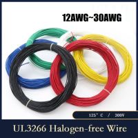 20/10เมตร  UL3266   สายไฟฉายรังสีปราศจากฮาโลเจนควันต่ำ 30AWG 28AWG ~ 12AWG  ขนาด สารหน่วงการติดไฟและสายฉนวนกันความร้อนสูง สำหรับเครื่องใช้ไฟฟ้าในครัวเรือน 125 ℃