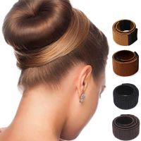 【YF】 New Fashion Hair Tools Magic Quick Bun Make Styling Long Headbands Women Hairbands Girl Bands Accessories