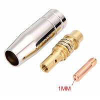 หัวฉีดแก๊สอุปกรณ์เชื่อม3ชิ้นชุดไฟฉาย Air Cooled Mb Tip