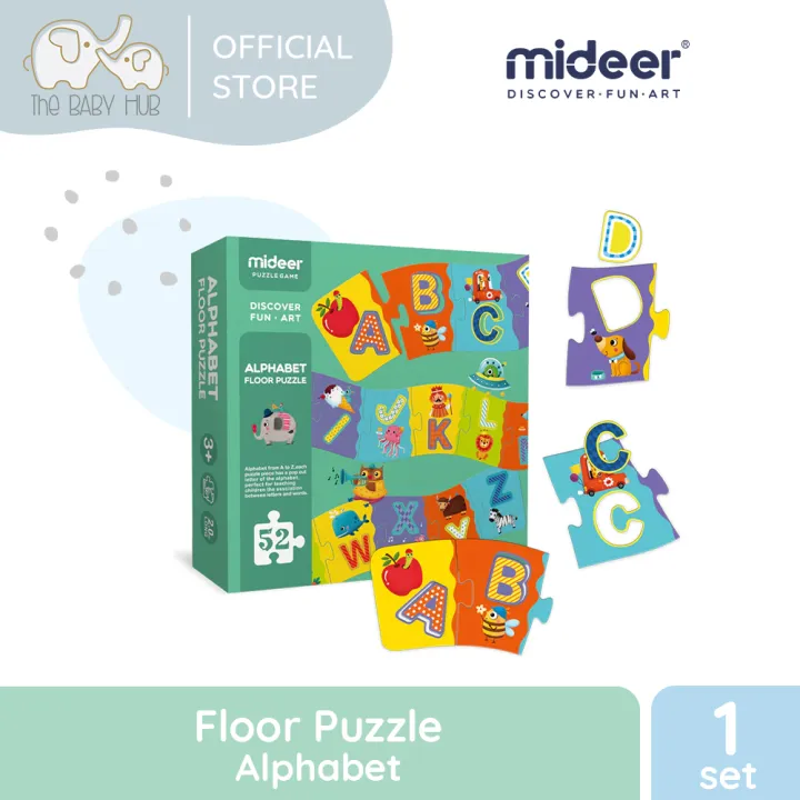 Mideer Floor Puzzle Alphabet Lazada PH
