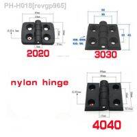 【CC】 2pcs  Aluminum profile plastic nylon hinges 2020 3030 4040 meter joint section connector door and window