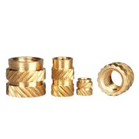 M2 M2.5 100Pcs Insert Knurled Nuts Brass Hot Melt Inset Nuts Heating Molding Copper Thread Inserts Nut Free Shipping