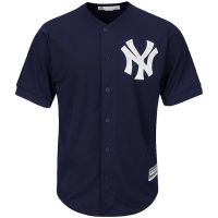 Mens New York Yankees Baseball Jersey Navy White Grey