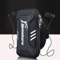 ✌☢ Queshrk Men Women Waterproof Reflective Sports Arm Bag Fitness Night Running Jogging Cycling Phone Wallet Armband Pouch