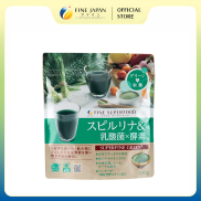 Bột tảo xoắn hữu cơ Spirullina Plus FINE JAPAN tăng cường hệ miễn dịch gói