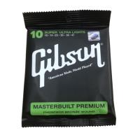 สายกีต้าร์ โปร่ง กิ๊บสัน Gibson  0.10 ครบทั้ง 6 สาย จำนวน 1 ชุด