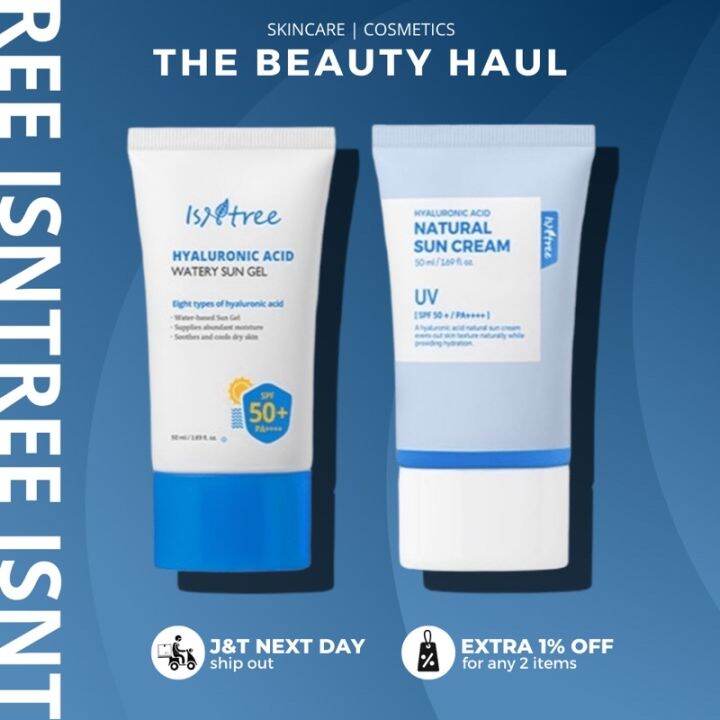 Factory direct sales ISNTREE Hyaluronic Acid Watery Sun Gel Natural