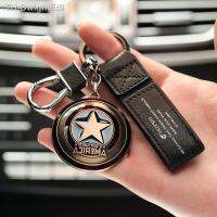 【พวงกุญแจ】 Marvel พวงกุญแจ Avengers Iron Man กัปตันอเมริกา Shield จี้ Creative Car Key Chain ของขวัญพวงกุญแจน่ารักพวงกุญแจ gift Christmas Gift