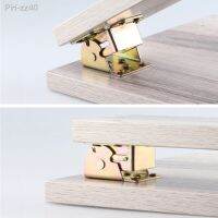 Folding Bracket Table Chair Leg Hinges 90 Degree Self-Locking Bracket Hinge Chair Extension Hardware