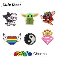 【Cute Deco】Lovely Kuromi (8 Type) The Wings Of Love / /Charm Button Deco/ Cute Jibbitz Croc Shoes / Charm Resin Material For Shoe Accessories