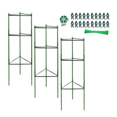 Pack of 3 Tomato Trellis, Plant Holder, Trellis Plants, Robust Tomato Cage, Plant Support Stake, Garden Flower Support