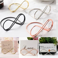 【CW】Wedding Table Number Note Holders Metal Photos Clips Place Card Picture Menu Sign Stand Desktop Party Anniversary Decoration