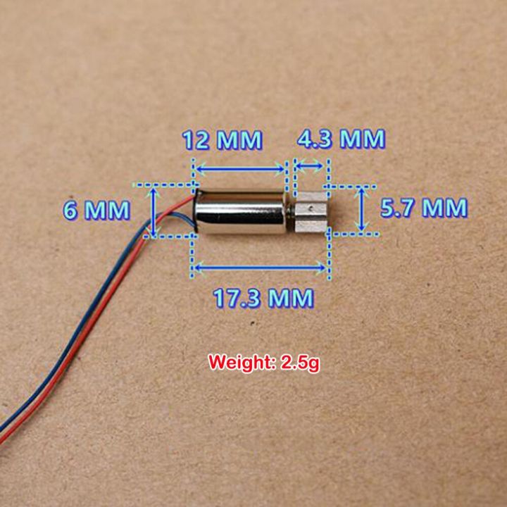 micro-vibration-massager-612-coreless-vibration-motor-dc-3v-3-7v-3-4v-powerful-vibration-coreless-electric-toothbrush-motor-electric-motors