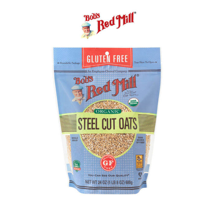 Bob S Red Mill Gluten Free Organic Steel Cut Oats 680g Lazada Ph