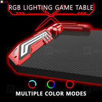 F-Home โต๊ะเกมมิ่ง RGB Game table โต๊ะคอมพิวเตอร์ มีรูปทรงขาY Computer Desk โต๊ะเล่นเกม โต๊ะเกม มีไฟ RGB มีไฟ LEDสวย ไม่แสบตา หน้าโต๊ะหุ้มคาร์บอน 3D