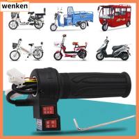 WENKEN คันเร่งไฟฟ้า,มือจับหมุนคันเร่ง E-Bike บิดชิ้นส่วน Skuter Listrik เครื่องมือจับความเร็วด้ามจับคันเร่งขี่จักรยาน