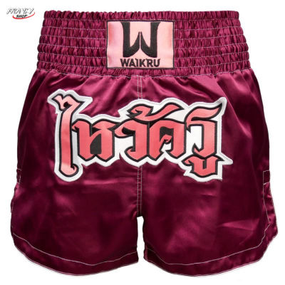 [พร้อมส่ง] กางเกงมวยไทยขาสั้นสำหรับผู้หญิง กางเกงขาสั้น Boxing shorts