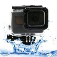 สำหรับ Gopro Hero 5กรณีกันน้ำใต้น้ำ45M ดำน้ำฝาครอบป้องกันกรณีหัวเข็มขัด Basic Mount สำหรับ Go Pro Hero5 Cover