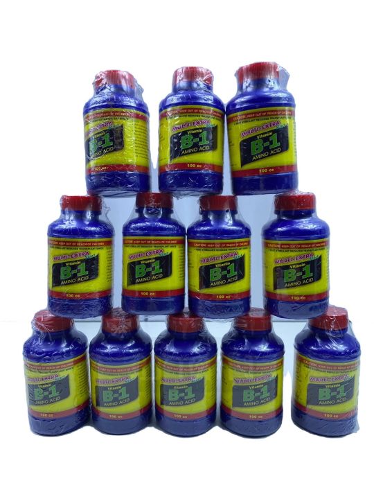 น้ำยาเร่งราก B1 และ กรดอะมิโน ขนาด 100 มล Multi Extra B1 and Amino Acid 100 cc