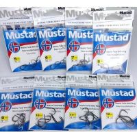 ตัวเบ็ด Mustad ทรง Iseama Twist with Ring (อิเซมาแบบบิดกับมีห่วง)