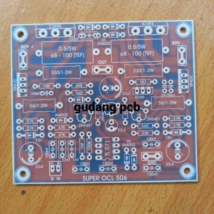PCB driver SOCL 506 bahan fiber fr4 | Lazada Indonesia