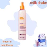 อาหารผม มิลค์_เชค ลิฟ อิน คอนดิชันเนอร์ ปริมาณสุทธิ 350 มล./milk_shake leave in conditioner 350 ml.