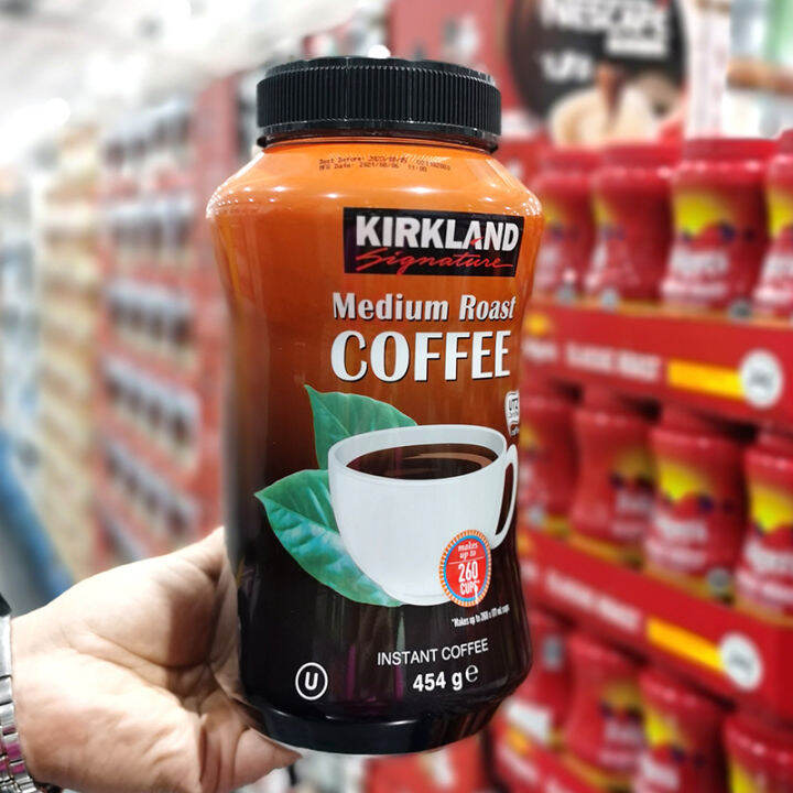 Costco buys Kirkland Kirkland instant coffee powder 454g and drinks