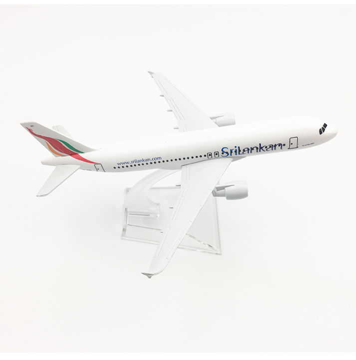 yalinda-srilankan-airlines-a320-16cm-model-airplane-kits-child-birthday-gift-toys-plane-models