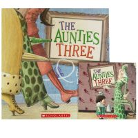 Original English version of the aunties three childrens picture book enlightenment picture book with CD learning music audio picture book