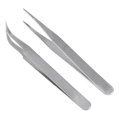 2 X Rhinestone Tweezers For Rhinestone Accessories For Nail Design Perfect For Both Professional Studios And Home Use.