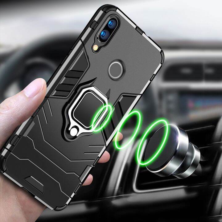 enjoy-electronic-for-honor-10-lite-case-armor-pc-cover-finger-ring-holder-phone-case-on-for-huawei-p-smart-2019-cover-durable-reinforced-bumper