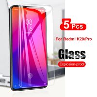 [Electronic film] 5ชิ้นกระจกนิรภัยสำหรับ Xiaomi R Edmi Mi 9ครั้ง Mi9T Pro ป้องกันหน้าจอบนฟิล์มป้องกันพรีเมี่ยม