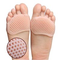 1pair Silicone Soft Pads High Heel Gel Insoles Breathable Health Care Shoe Insole Insert Shoes Accessories Dropshipping