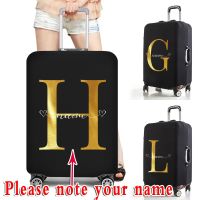 Custom Name Luggage Cover for 18-28Inch New Suitcase Thicker Elastic Dust Bags Case Travel Accessories Luggage Protective Case
