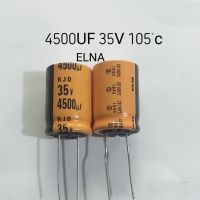 1ชิ้น Capacitor 4500UF 35V 105°c ขนาด18x26mm. ELNA  ใหม่แท้คุณภาพเต็ม100% ตัวเก็บประจุ