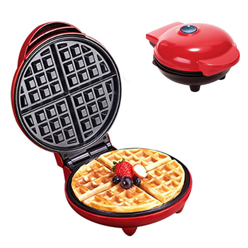 Non-Stick Plates Mini Electric Waffles Maker Bubble Egg Cake Oven ...