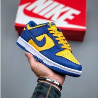 2023 Original sb duk Low cut Blue Yellow shock absorption Skate Shoes For Men Women Sneakers