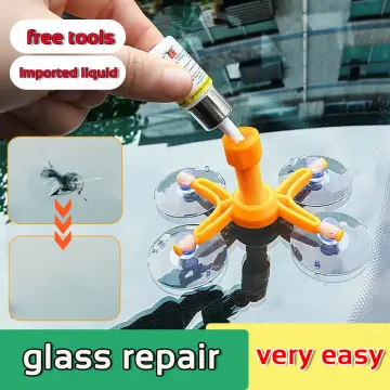 Car Glass Windshield Crack Repair Adhesive ，Glass Glue Crack Repair ，Windshield  scratch remover