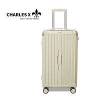 CHARLES X 26‘’Large capacity Luggage Anti-collision protection suitcase lightweight student suitcase