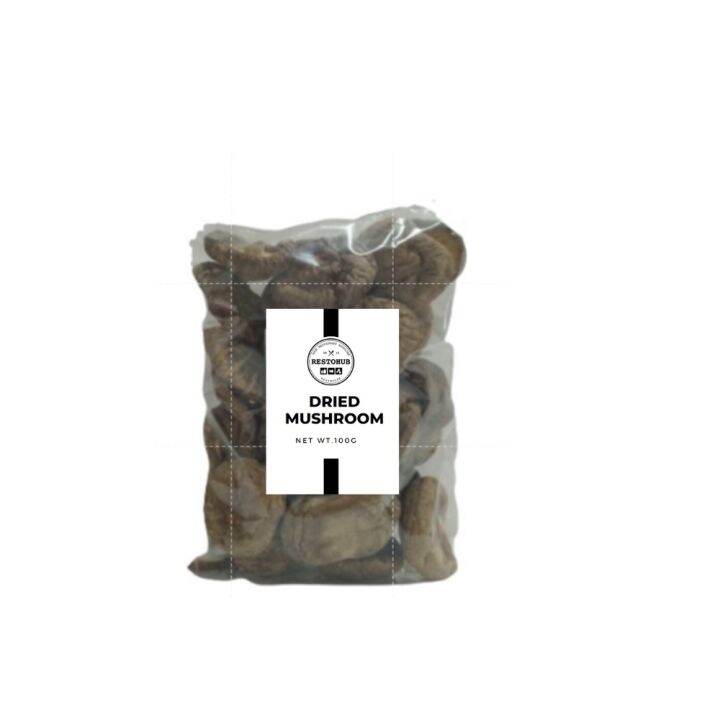 Restohub Chinese Dried Mushrooms (100g) / Keto / Low Carb Diet Friendly