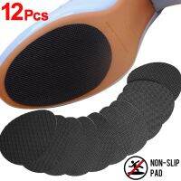 12Pcs Wear-Resistant Non-Slip Shoes Mat Self-Adhesive Forefoot High Heels Sticker High Heel Sole Protector Rubber Pads Cushion Cleaning Tools