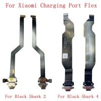 ขั้วต่อพอร์ตชาร์จ USB Flex Cable Ribbon สําหรับ Xiaomi Black Shark 2 4 4Pro Charging Connector Flex Cable อะไหล่ทดแทน