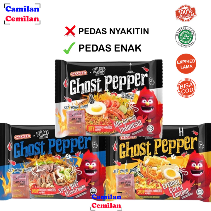 Mamee Ghost Pepper Mie Instan All Variant Lazada Indonesia