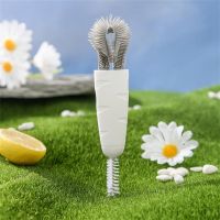 【cw】 Multifunctional cup cleaning brush Insulating groove Dead corner Cup washing artifact bottle nipple suction ！